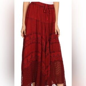 Boho Gypsy Hippy Advance Apparels Asymmetrical Cayenne Skirt